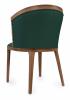 Стул деревянный Alsav Horeca AL 503 Bizotti Орех Темный Экокожа Dark Green