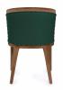 Стул деревянный Alsav Horeca AL 503 Bizotti Орех Темный Экокожа Dark Green