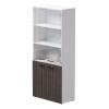 Шкаф комбинированный Everprof EVO 802х385x1835 Белый/Дуб Пасадена