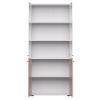 Шкаф комбинированный Everprof EVO 802х385x1835 Белый/Дуб Соната