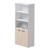 Шкаф комбинированный Everprof EVO 802х385x1835 Белый/Дуб Соната