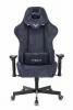 Кресло игровое Zombie VIKING KNIGHT Fabric синий Light-27 с подголов. крестовина металл
