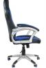 Кресло Riva Chair 9167H Черный/Синий