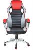 Кресло Riva Chair 9292H Черный/Красный
